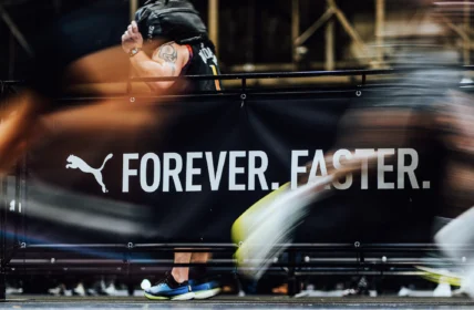 Puma sign at a Hyrox event