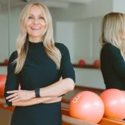 a smiling image of Barre3 co-founder Sadie Lincoln