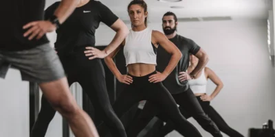 a Studio Pilates class