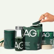 an image of AG1's signature powder-based product