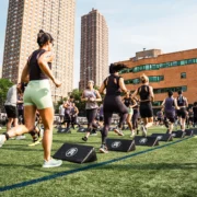 woman competes at Tone House event in NYC