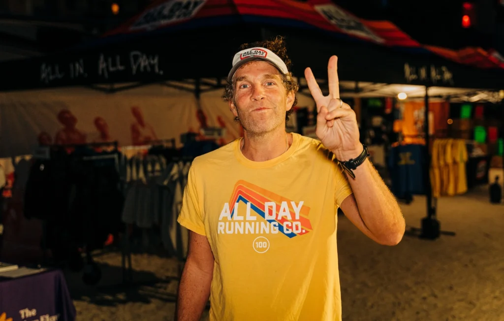 Jesse Itzler preps for Runningman event