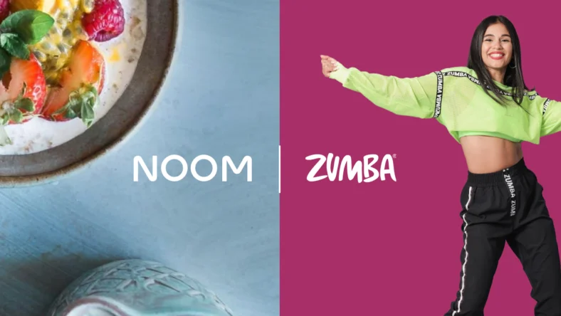 Zumba Noom partnership banner