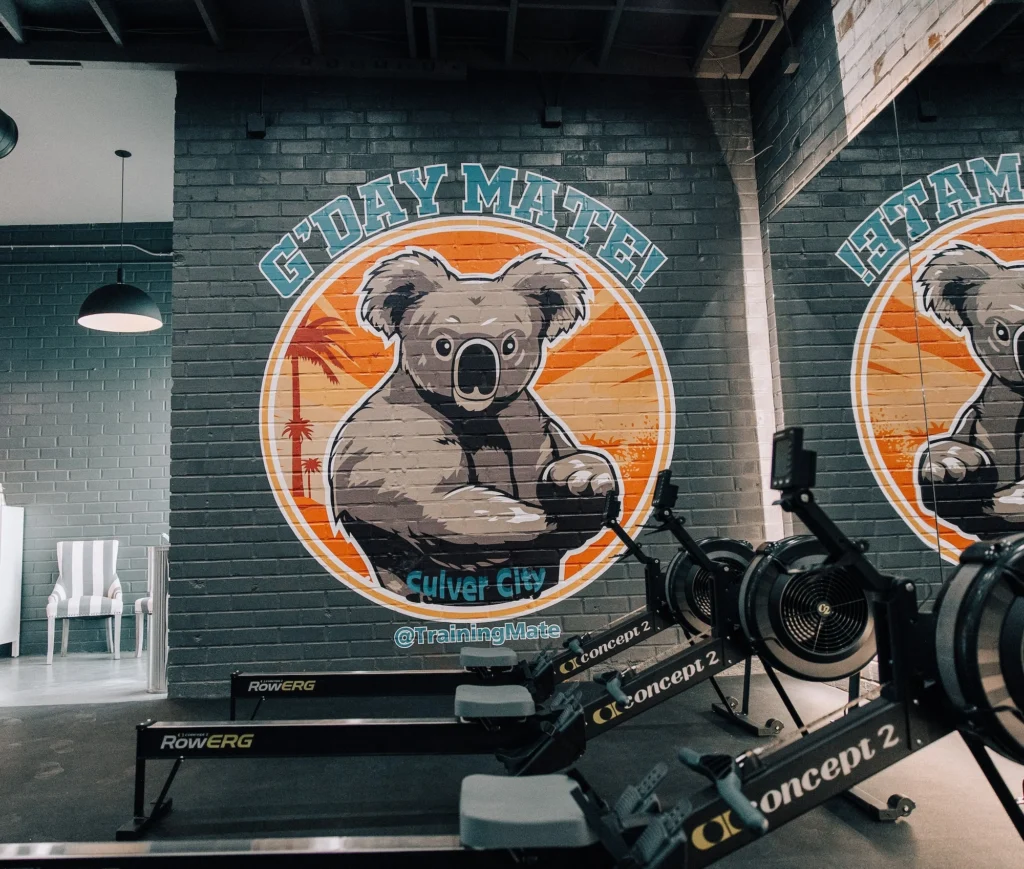 Wall of a Training Mate facility in Culver City