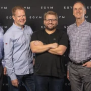 EGYM team poses after securing investment