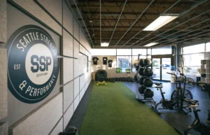 interior of Seattle Strength & Performance gym