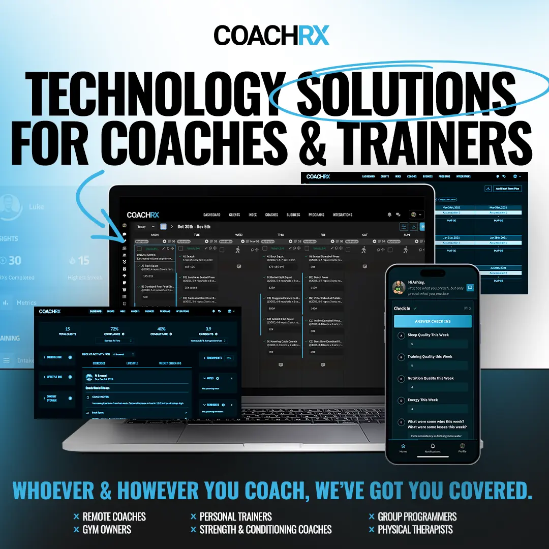 CoachRx Checks Every Box for Fitness Coaches Choosing a Software Solution