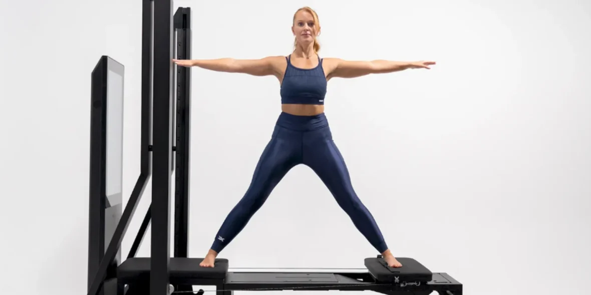 An image of a smart fitness equipment machine from OxeFit.