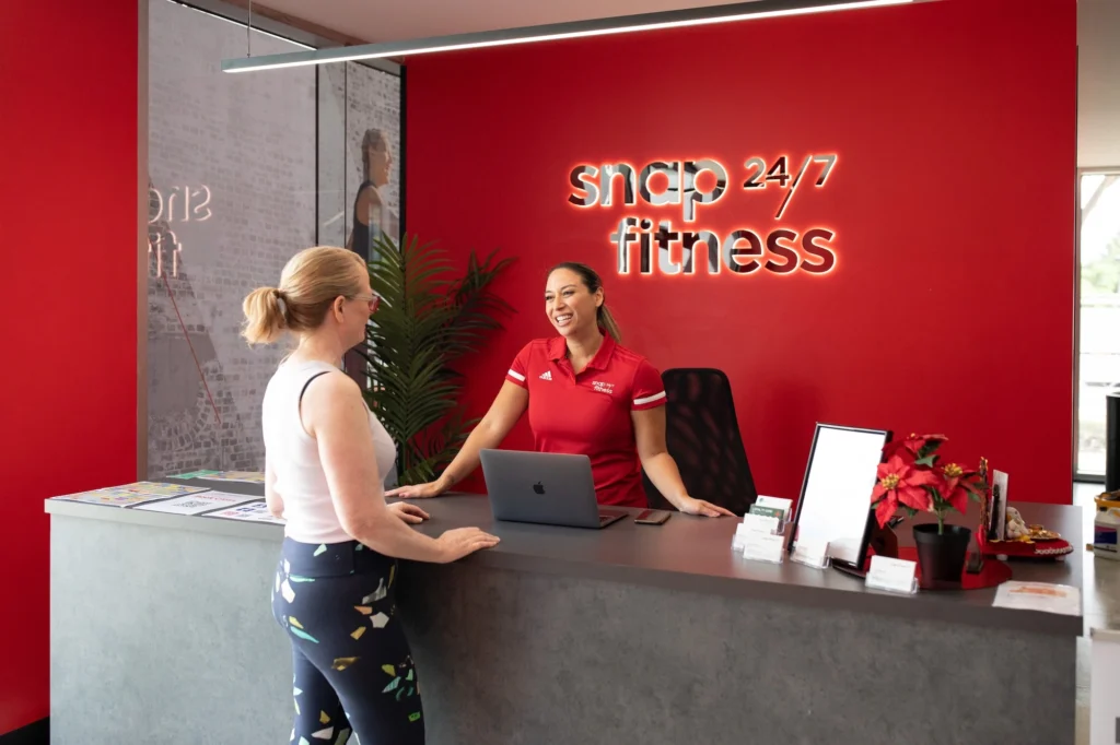 Snap Fitness gym front desk