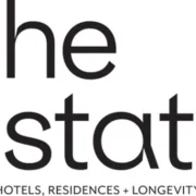 a text-based logo for The Estate