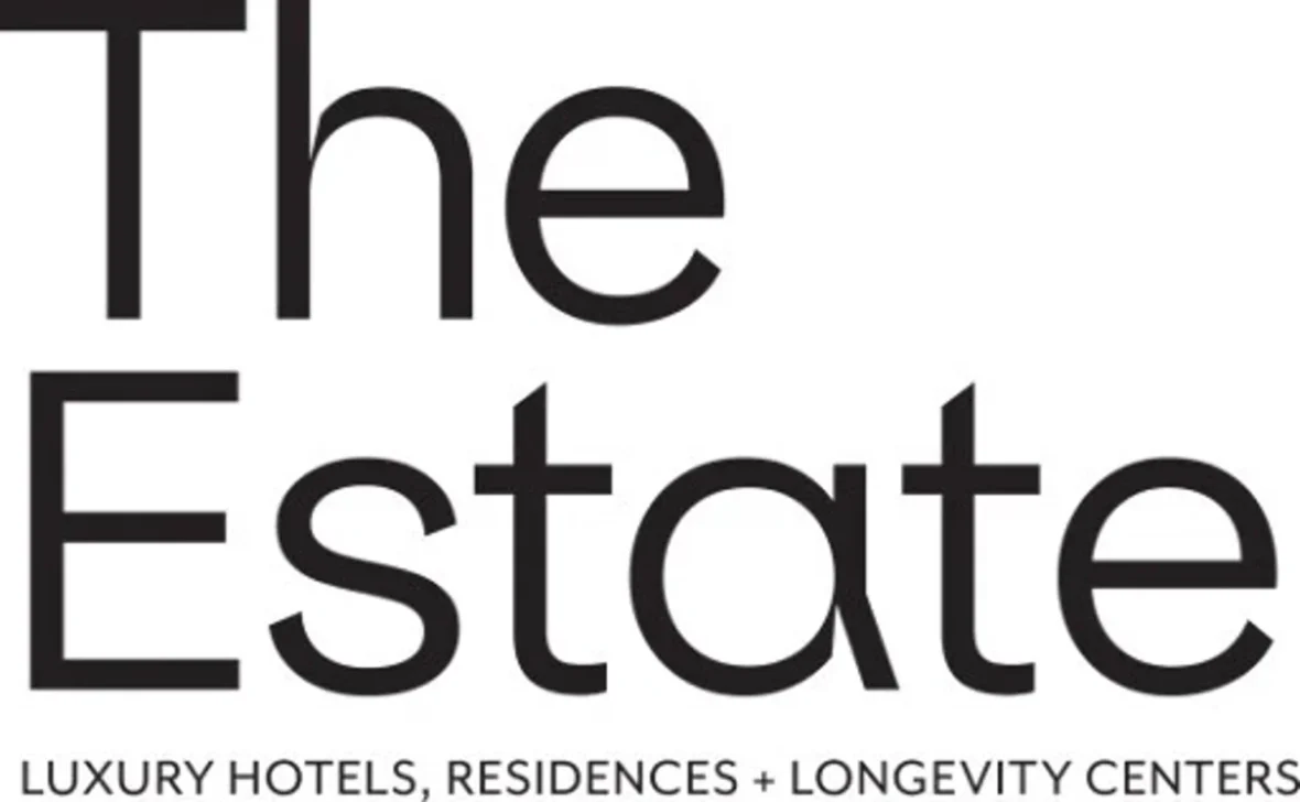 a text-based logo for The Estate