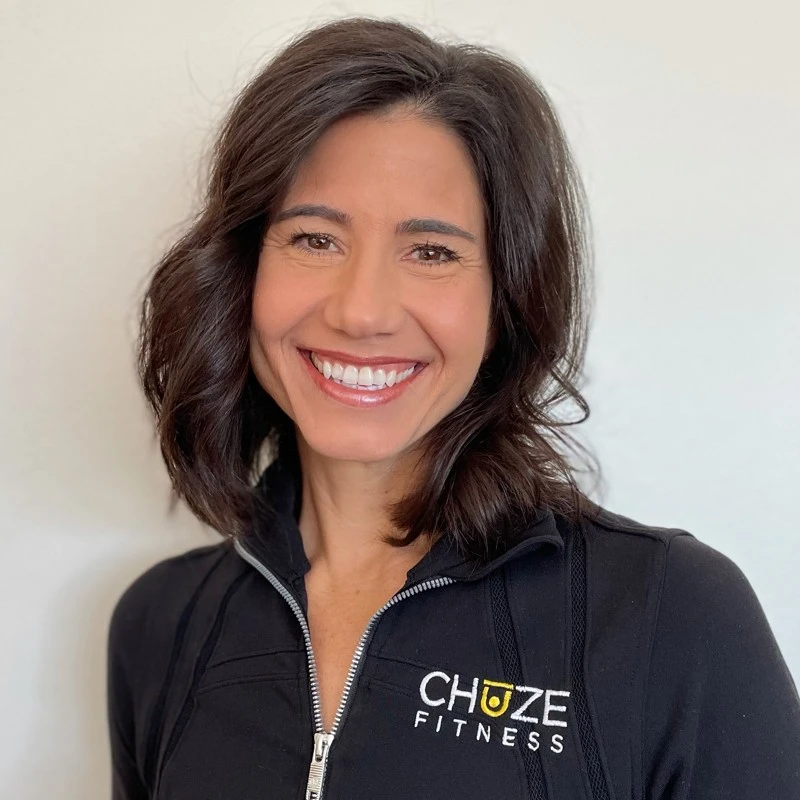 a smiling head shot of Diana Gilbert
of Chuze Fitness