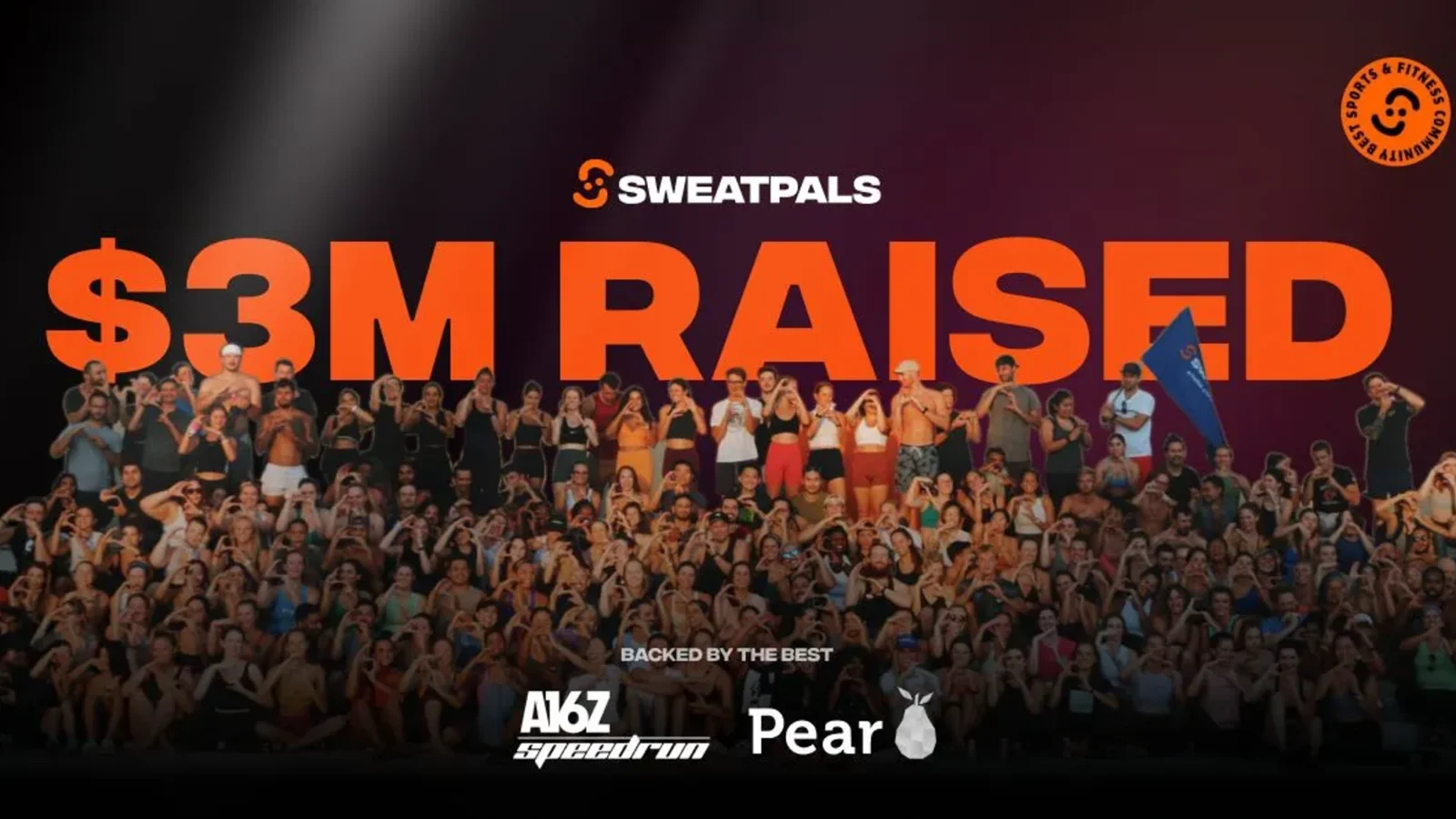 SweatPals celebrates its $3 million raise