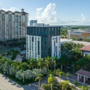 Exterior shot of Hilton West Palm Beach