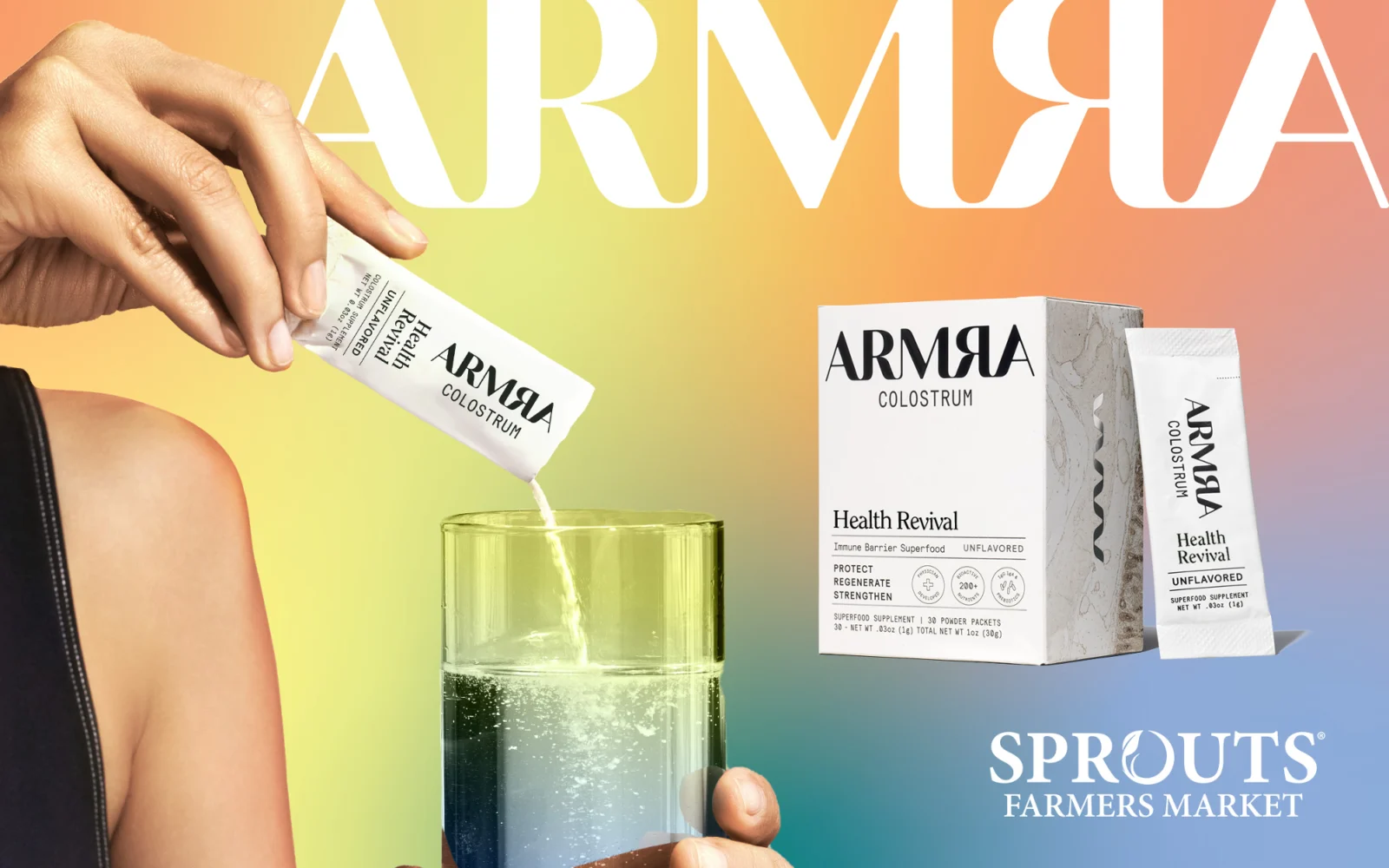 an image of Armra colostrum products