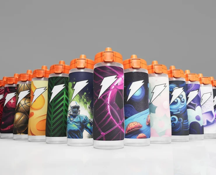 an image of Gatorade AI bottles