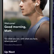 a screenshot of the WithU Fitness App