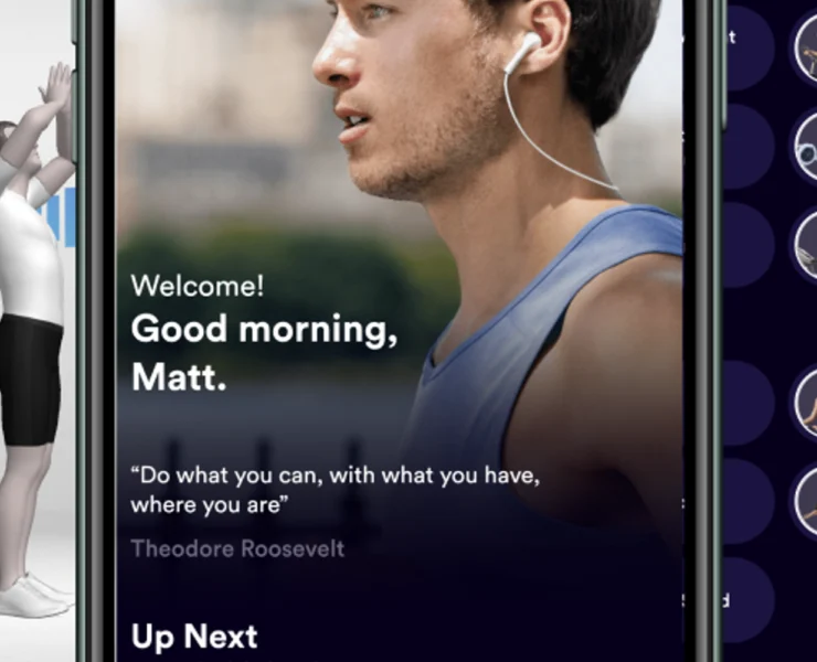 a screenshot of the WithU Fitness App