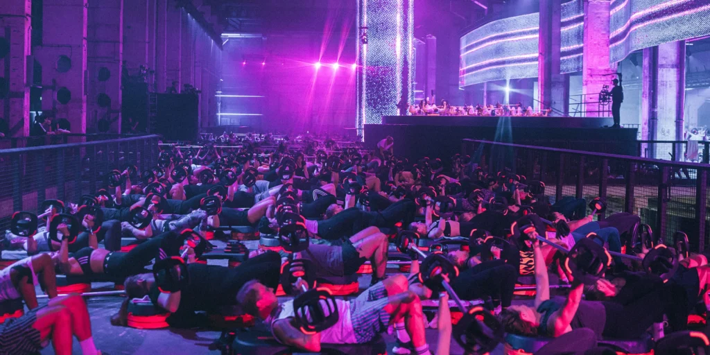 Les Mills and Adidas Host Fitness Rave in Berlin