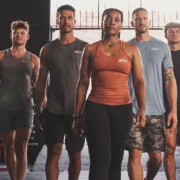 Group of fit people looking at camera