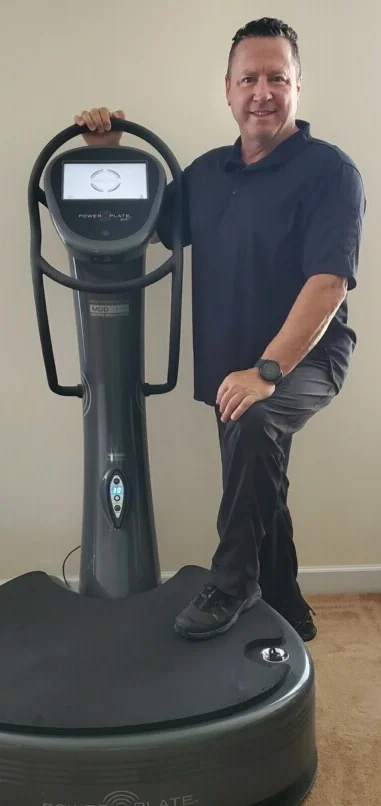 Power Plate used by Victor Verhage