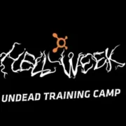 a promotional image for Orangetheory's Hell Week 2024