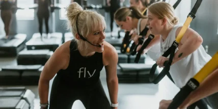 an image of a Fly Fitness class