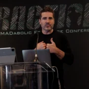 an image of MADabolic's Brendon Cullen at the conference