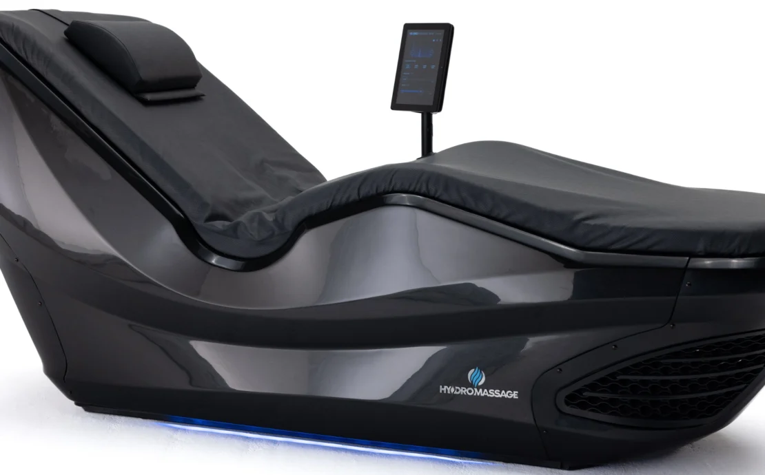 an image of the new HydroMassage bed from WellnessSpace Brands