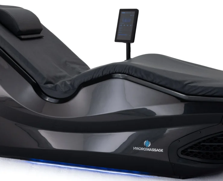 an image of the new HydroMassage bed from WellnessSpace Brands