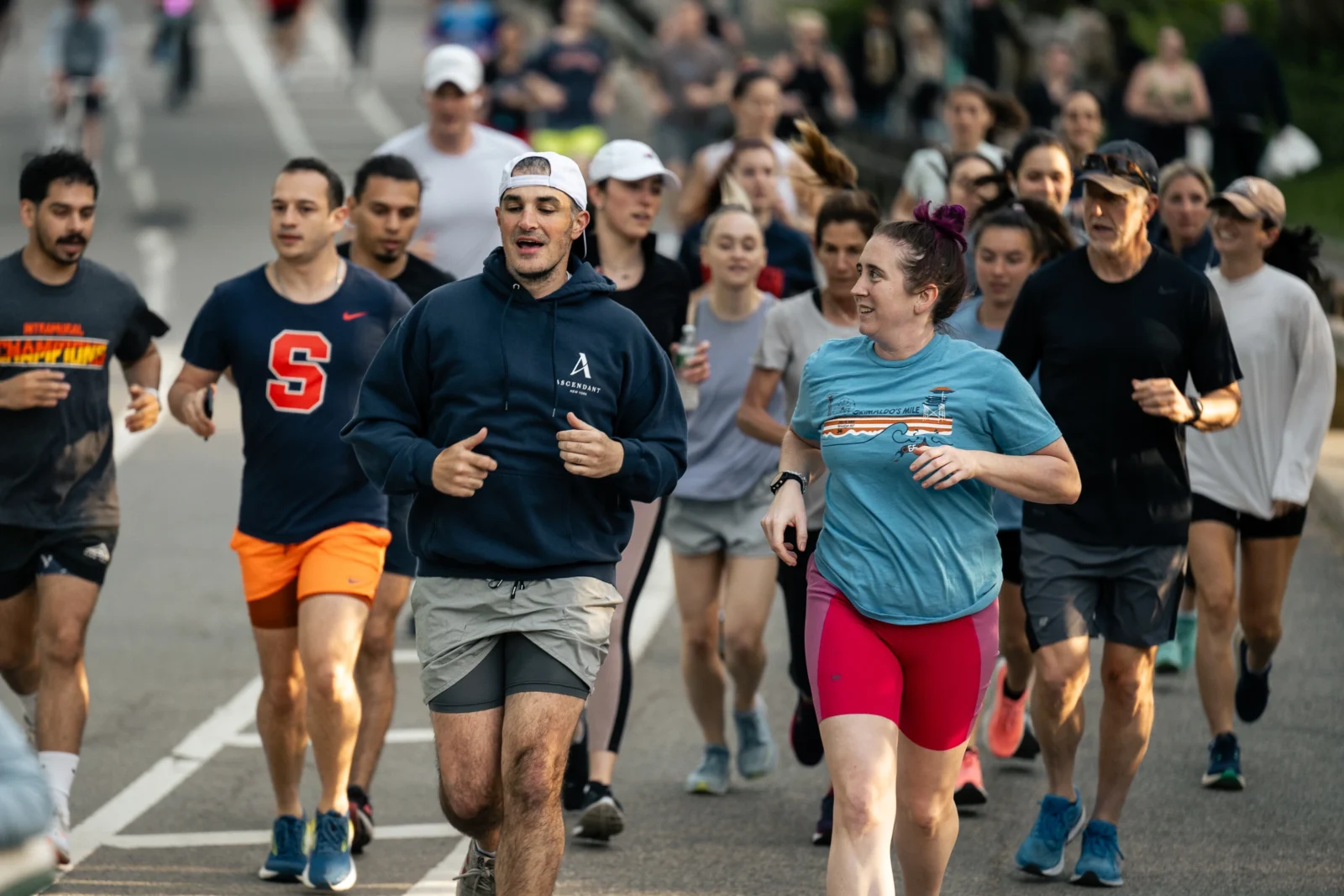 Zac Clark Bachelorette Reebok NYC Marathon