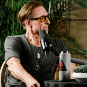 close-up of Dave Asprey speaking at a conference