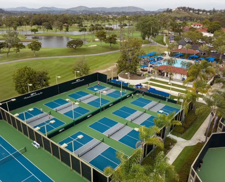 overhead shot of The Bay Club, Fairbanks Ranch