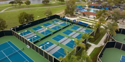 overhead shot of The Bay Club, Fairbanks Ranch