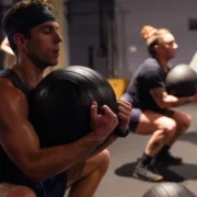 a man working out at MADabolic Asheville