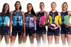 League One Volleyball (LOVB) players