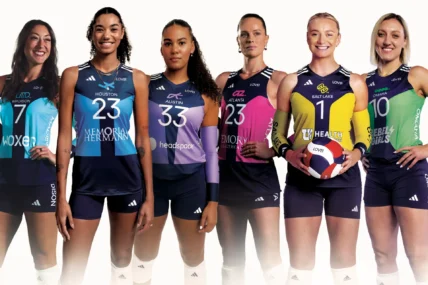 League One Volleyball (LOVB) players