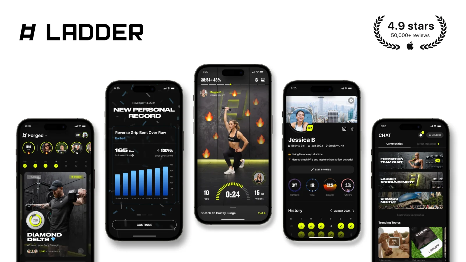 The Ladder strength training app