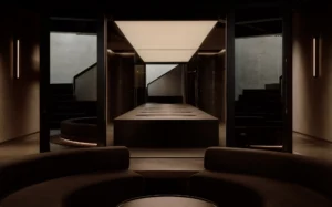 living room area at Remedy Place in Soho, New York City