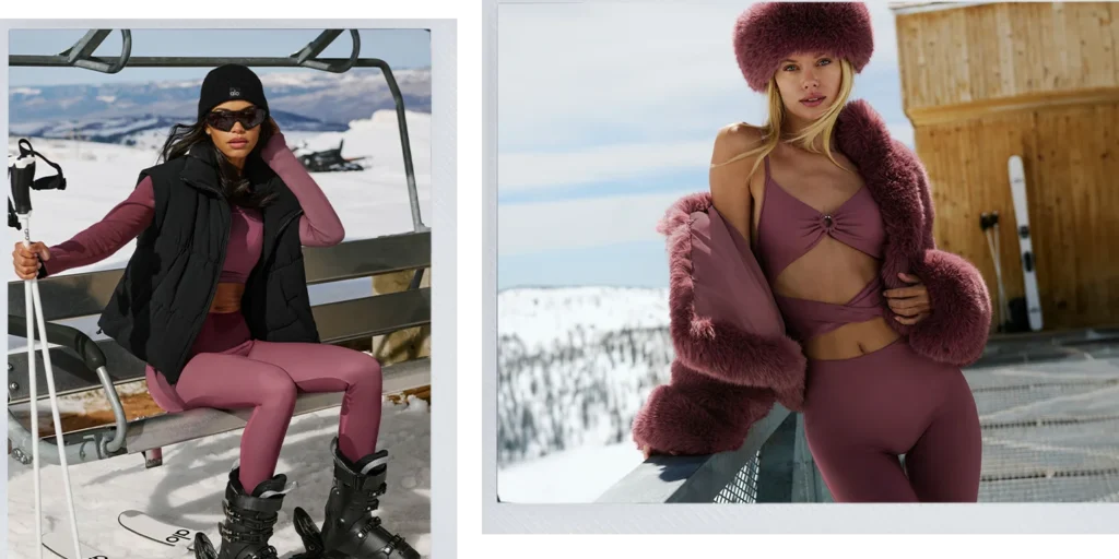 alo yoga winter campaign