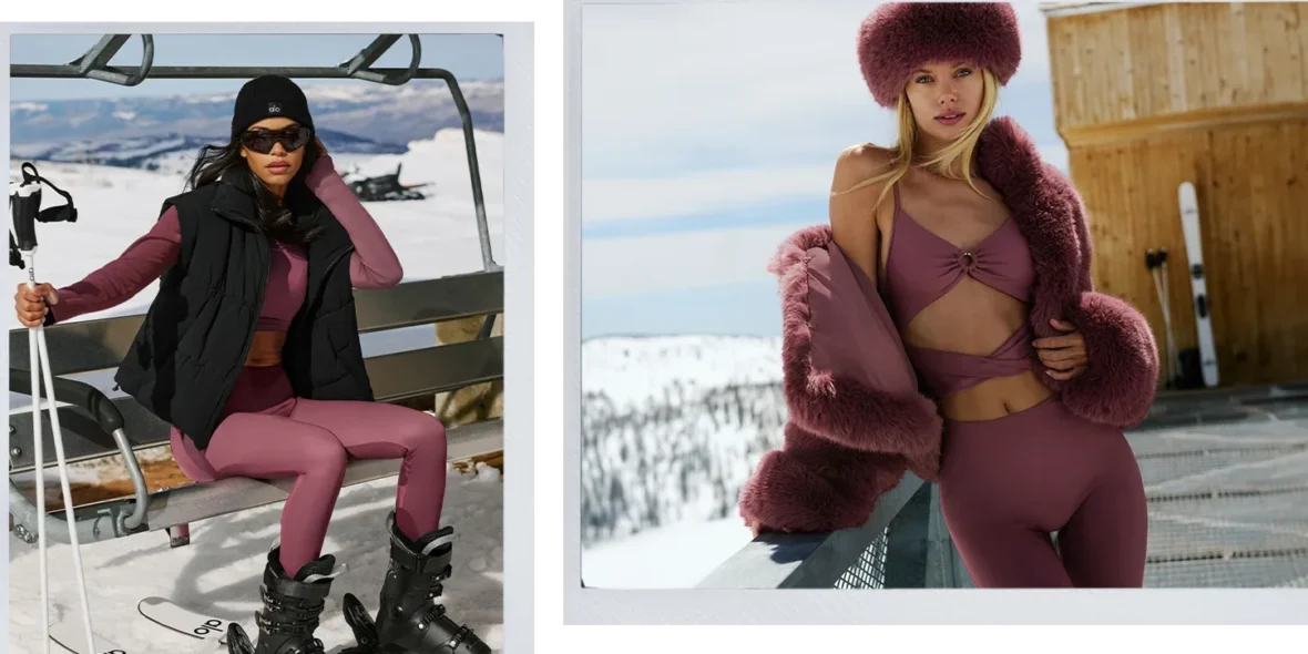 alo yoga winter campaign