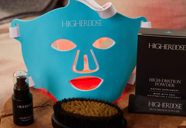 higherdose red light therapy mask