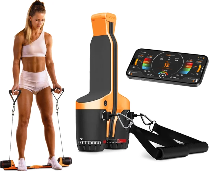 The Maxpro Smart home gym cable system, which can now connect seamlessly to LG TVs across the globe.