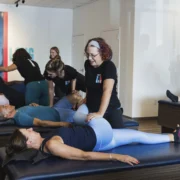 assited stretching session at a StretchLab studio