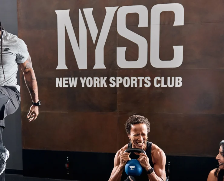 three people working out at NYSC with Les Mills new boutique fitness programs