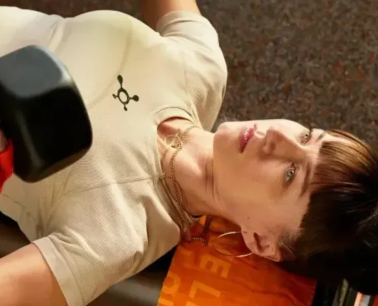 a woman working out at Orangetheory Fitness