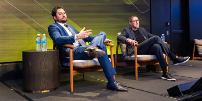 Edward Hertzman and Dr. Frank Lipmann