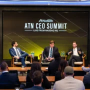 three people speak at ATN CEO Summit 2025