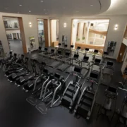 an image of a fitness center within a building