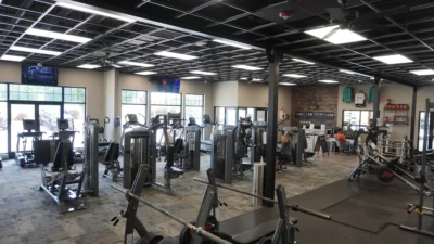 equipment inside a Fitness Premier gym